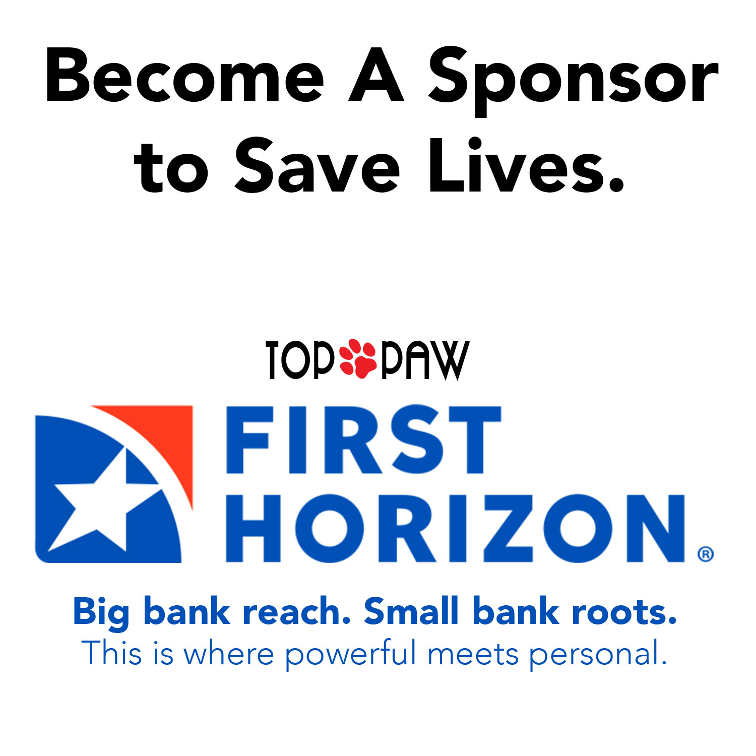 Become A Sponsor Become A Sponsor